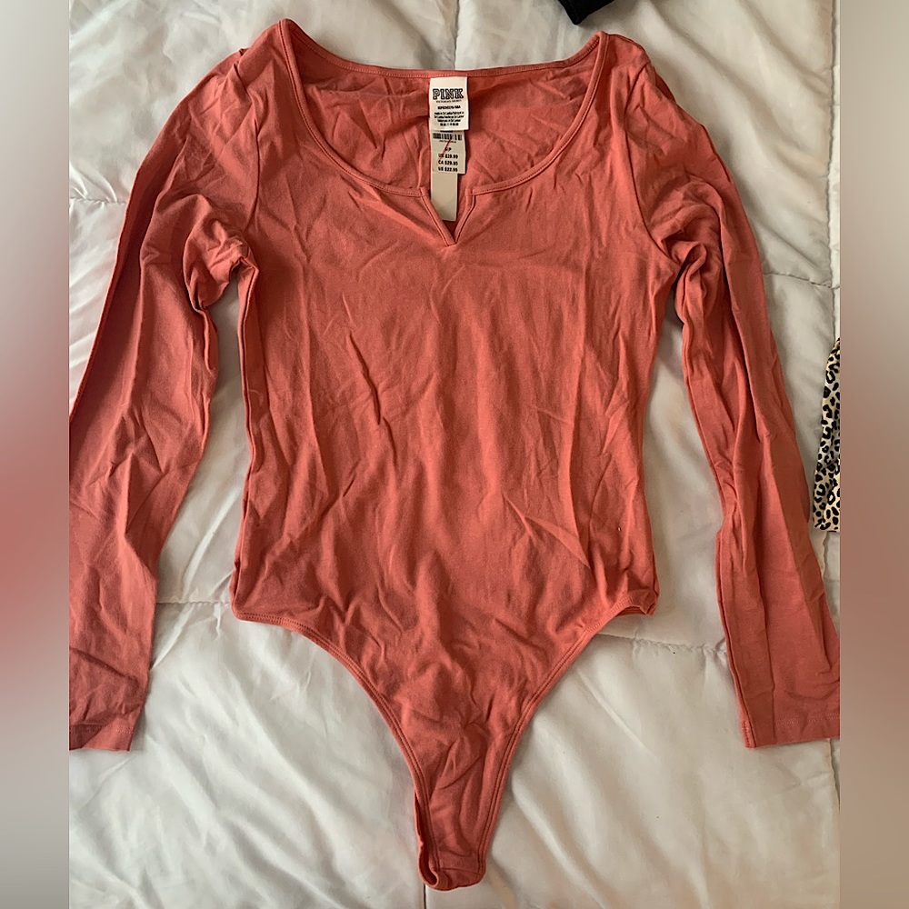 Pink bodysuit